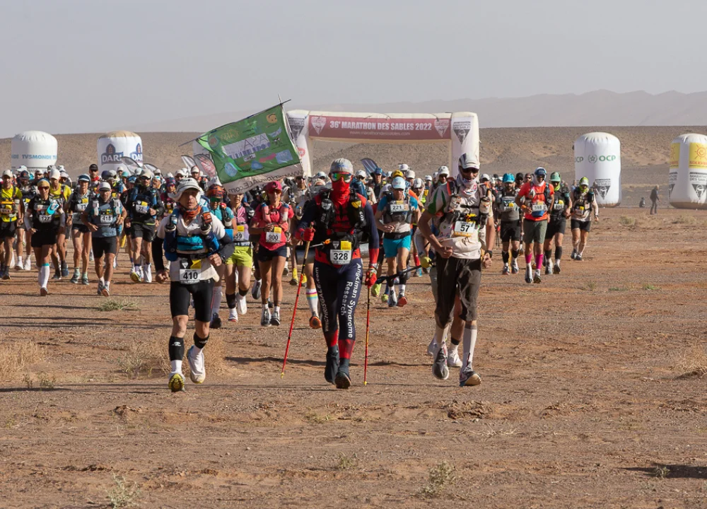 Départ du Marathon des sables