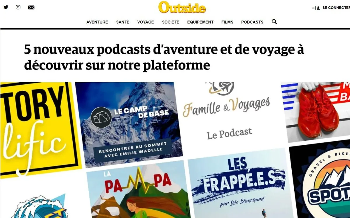 Outside Magasine article Storylific Outside Magasine article Storylific