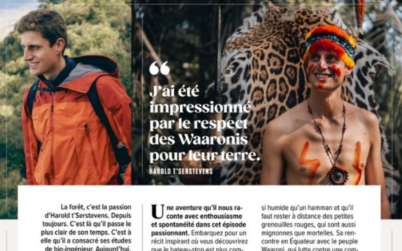 Article épisode 79 Harold t'Serstevens A.S.Magasine Article sur Harold t'Serstevens épisode 76 dans A.S.Magasine