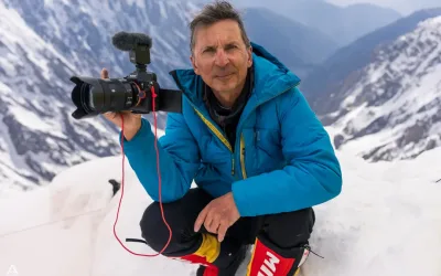 134. L&rsquo;aventure verticale : François Damilano, entre glace et pellicule